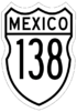 Federal Highway 138 shield