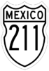 Federal Highway 211 shield