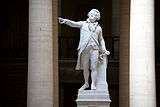 Sculpture of Honoré Gabriel Riqueti, comte de Mirabeau inside the Palace of Justice