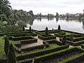 Mogosoaia Palace, view of the garden and lake.JPG