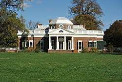 Monticello plantation house