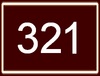 Route 321 shield