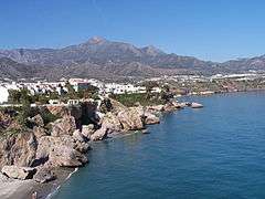 Nerja vue depuis le balcon d'europe.JPG