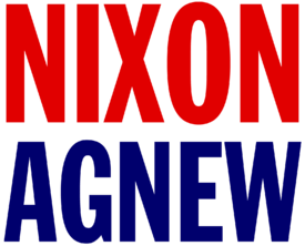 Nixon/Agnew 1968 campaign logo