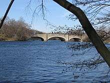 The North Beacon Street Bridge in April 2009