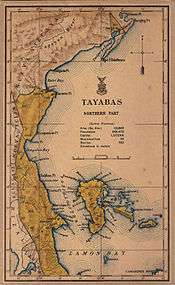 Northern Tayabas in 1918