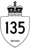 Highway 135 shield