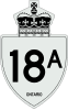 Highway 18A shield