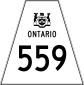 Highway 559 shield