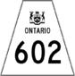 Highway 602 shield