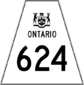 Highway 624 shield