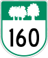 Highway 160 shield