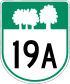 Highway 19A shield