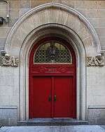 Boys door to PS116