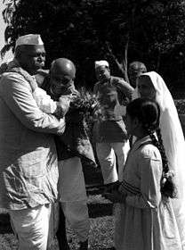 Pandit Pant together with Sardar Patel