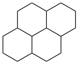 Skeletal formula of perhydropyrene