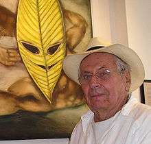 Peter Flinsch at the Galerie Dentaire in Montreal during a one man show in June and July, 2005.