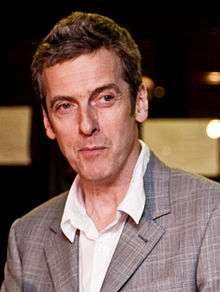 Photo of Peter Capaldi at the 2009 Edinburgh Film Festival.