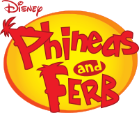 A circle with "Phineas and Ferb" in the center.