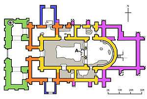 ground plan of the church