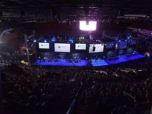 A view of the crowd during Intel Extreme Masters Katowice 2013