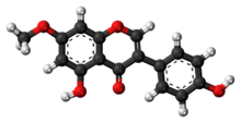 Prunetin molecule