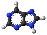 Ball-and-stick molecular model