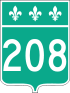 Route 208 shield