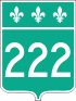 Route 222 shield