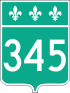 Route 345 shield