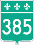 Route 385 shield