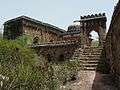 Rajon ki Baoli tomb, mosque and entrance gateway.jpg