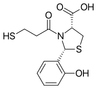 Skeletal formula of rentiapril