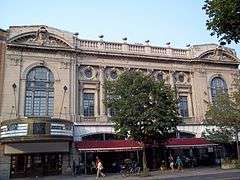 The front facade of the Rialto Theatre