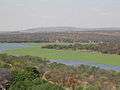 Roodeplaat Dam Water Hyacinth from watertower DSCN4904.JPG