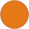 A circle of orange