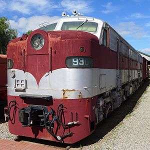 Preserved 930 at the National Railway Museum (Port Adelaide), 2014