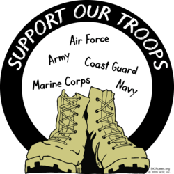 Support Our Troops SKIP Logo