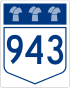 Saskatchewan Highway 943 shield