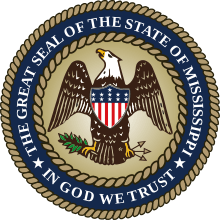 State seal of Mississippi