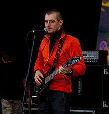 Serhiy Hryhorovych sings at Stalker Fest 2009