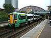 Southern Class 377 at West Brompton