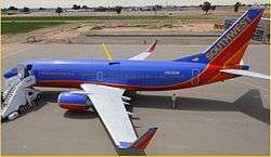 Image of SWA Flight 812 aircraft