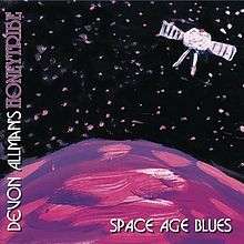 Space Age Blues (Honeytribe album) cover