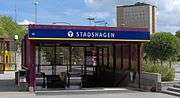 Stadshagens tunnelbanestation, ingång.JPG