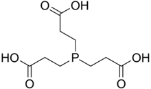 Skeletal formula of TCEP