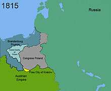 Territorial changes of Poland 1815