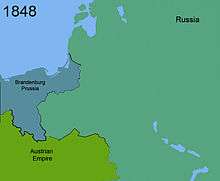 Territorial changes of Poland 1848