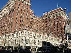 Kirtland Cutter's renaissance revival style Davenport Hotel, widely considered his magnus opus