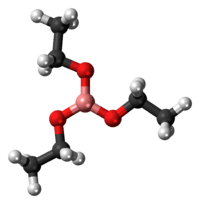 Triethyl borate molecule